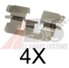TOYOT 0440991000 Accessory Kit, disc brake pads